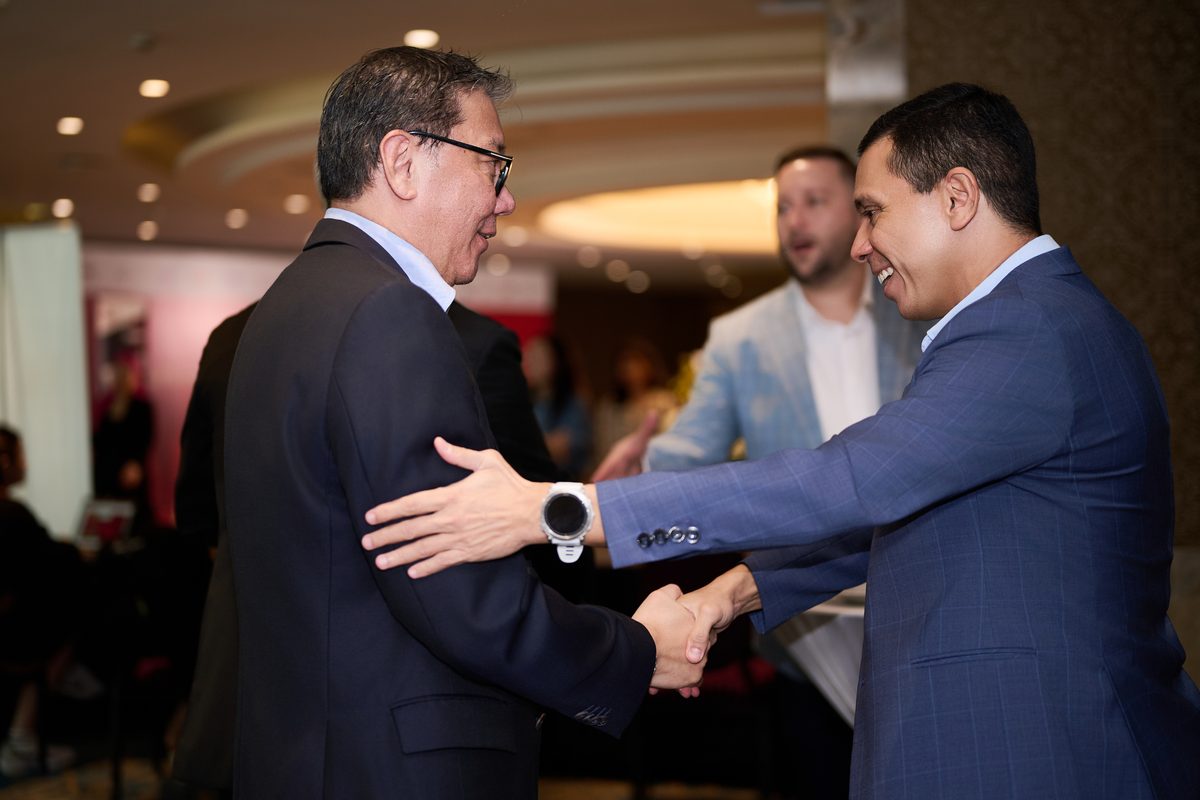 Cargonomics conference panel with industry leaders presenting to delegates